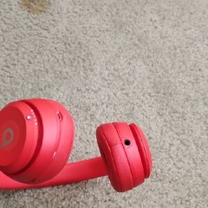 Beats Solo 3 by Dre On-Ear Headphones - Red